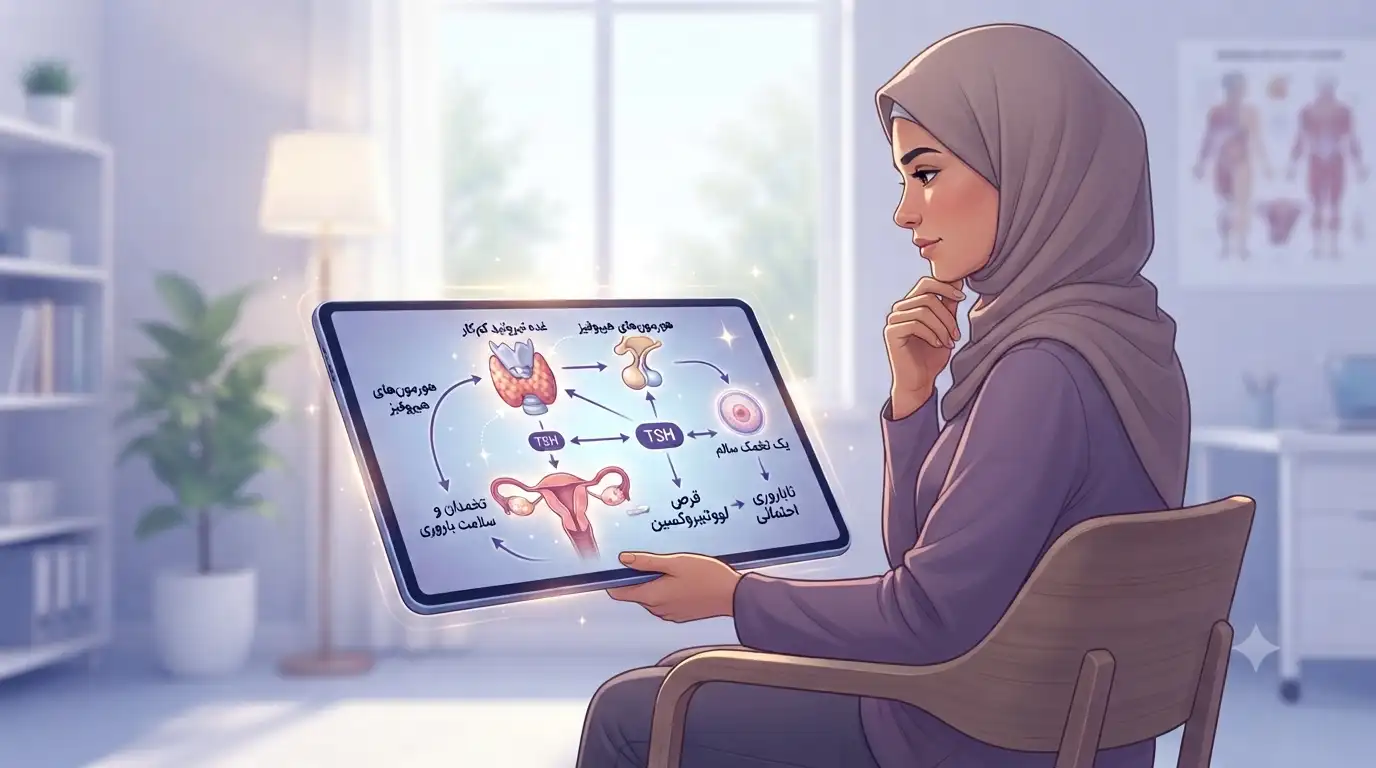 کم کاری تیروئید و ناباروری؛ آیا همه افراد مبتلا به کم‌کاری تیروئید دچار ناباروری می‌شوند؟